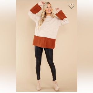 NWT Red Dress Miracle Fashion Sweater. Smoke free.